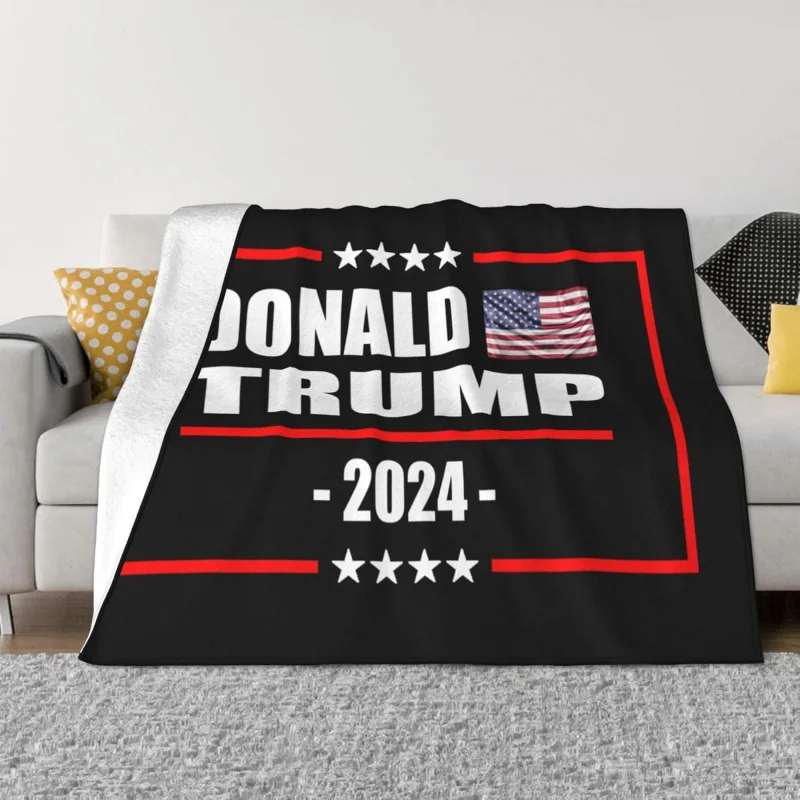 

Donald Trump's super soft blanket is perfect for home and travel in 2024, measuring 60 inches x 50 inches