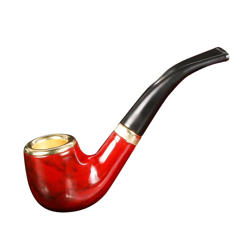 New DesignHandmade Wood Smoking Pipe Perfect Beginner Pipe Kit for Smoking with Ultimate Guide E-Book Gift Set and Accessories