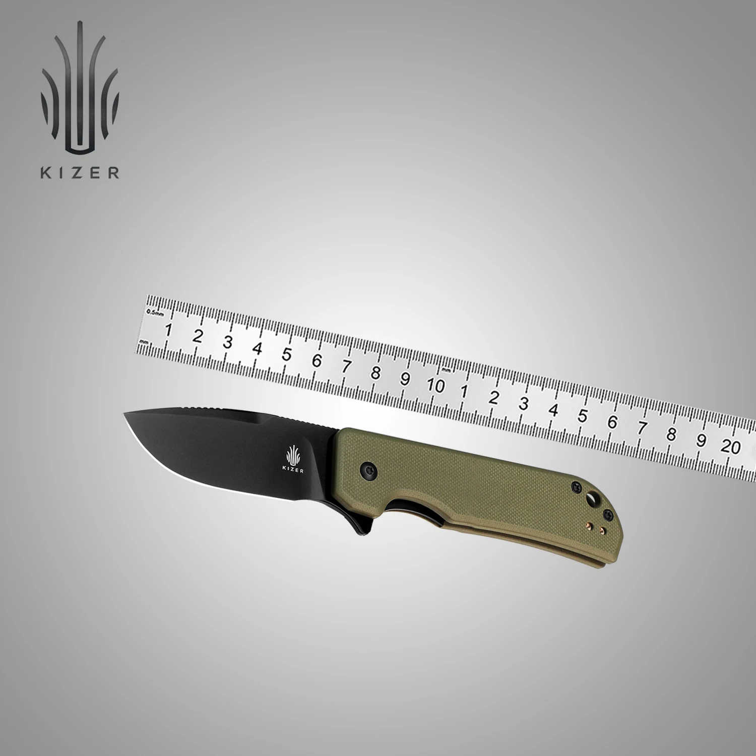 Kizer Pocket Knife V3011A1 Nice Guy NitroV Blade With G10 Handle Hunting Tatical Outdoor EDC Folding Knives