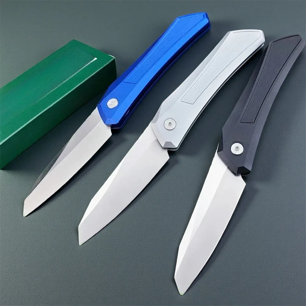 

DS101 Складной нож D2 Стальное лезвие Алюминиевая ручка Открытый кемпинг Охотничьи ножи EDC Аварийные инструменты для самообороны
