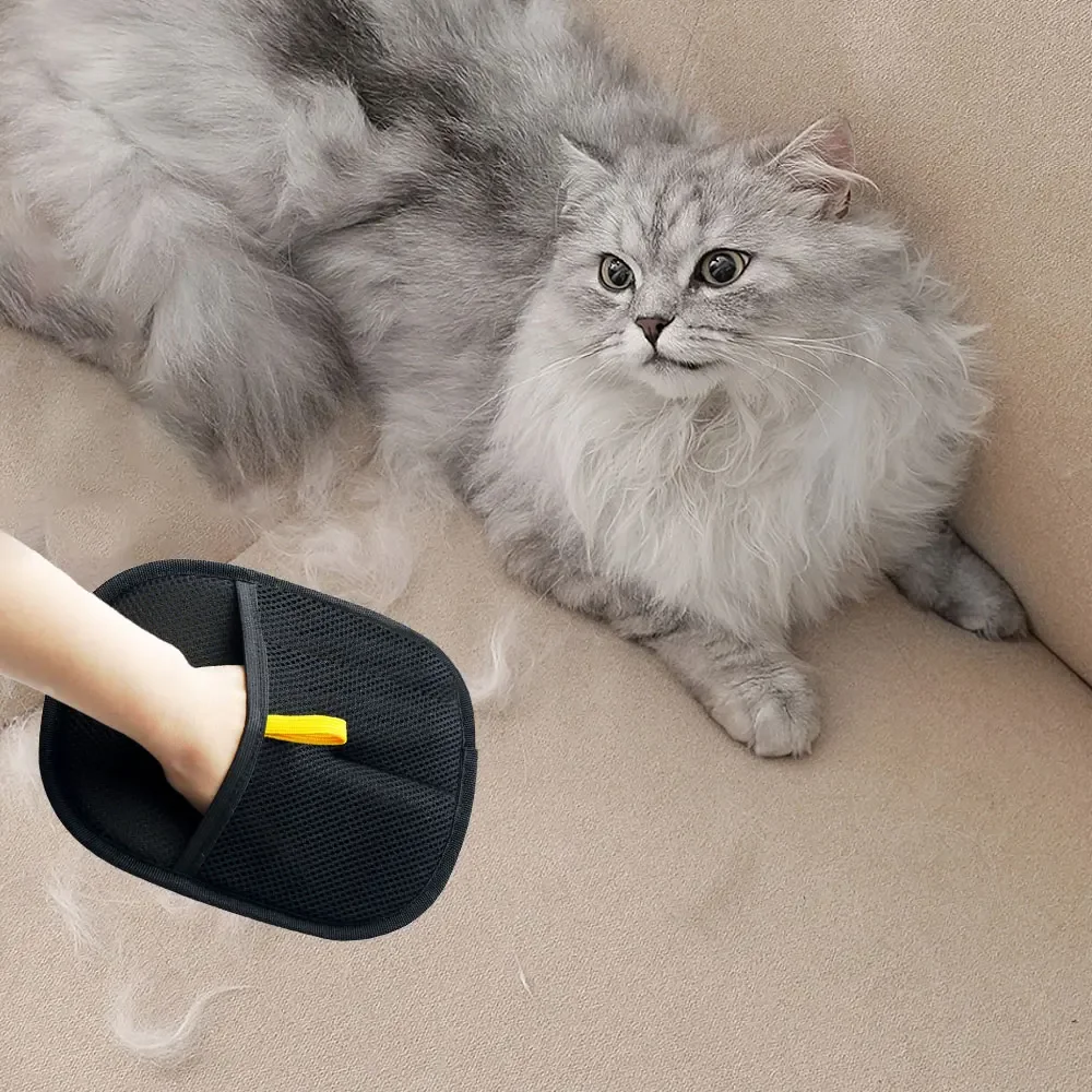

Pet Grooming Electrostatic Hair Removal Gloves Dust Removal Brush Pet Hair Removal Brush Remove Dog and Cat Hair From The Home