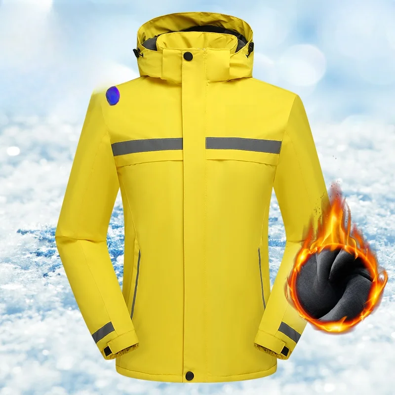 

Новинка 2023, мужское хлопковое пальто с капюшоном на подкладке Thiened Fce, молодежная модная зимняя одежда, верхняя одежда со стойкой