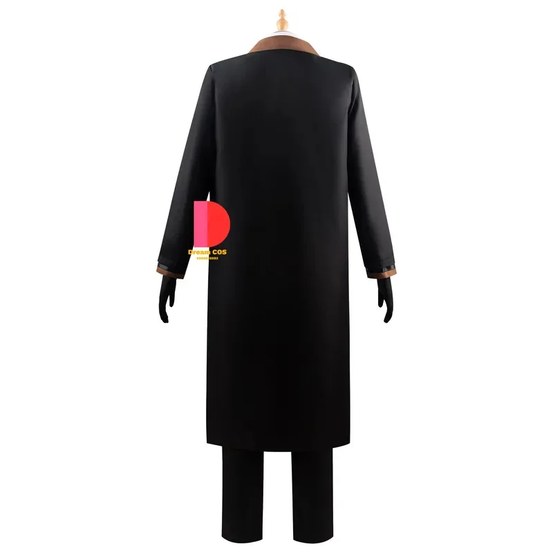 나카하라 츠야 코스프레 의상 애니메이션 Bungo Stray Dogs 가발 트렌치 코트 바지 역할 놀이 의상 할로윈 카니발 유니폼 og;5