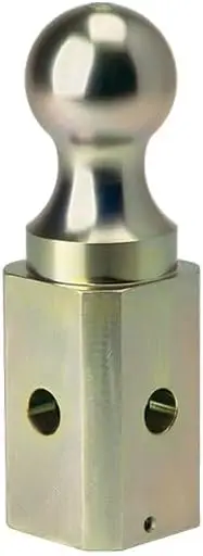 

Heavy-Duty 2-5/16" Trailer Hitch Ball, Hardened Steel, 30,000lbs Capacity