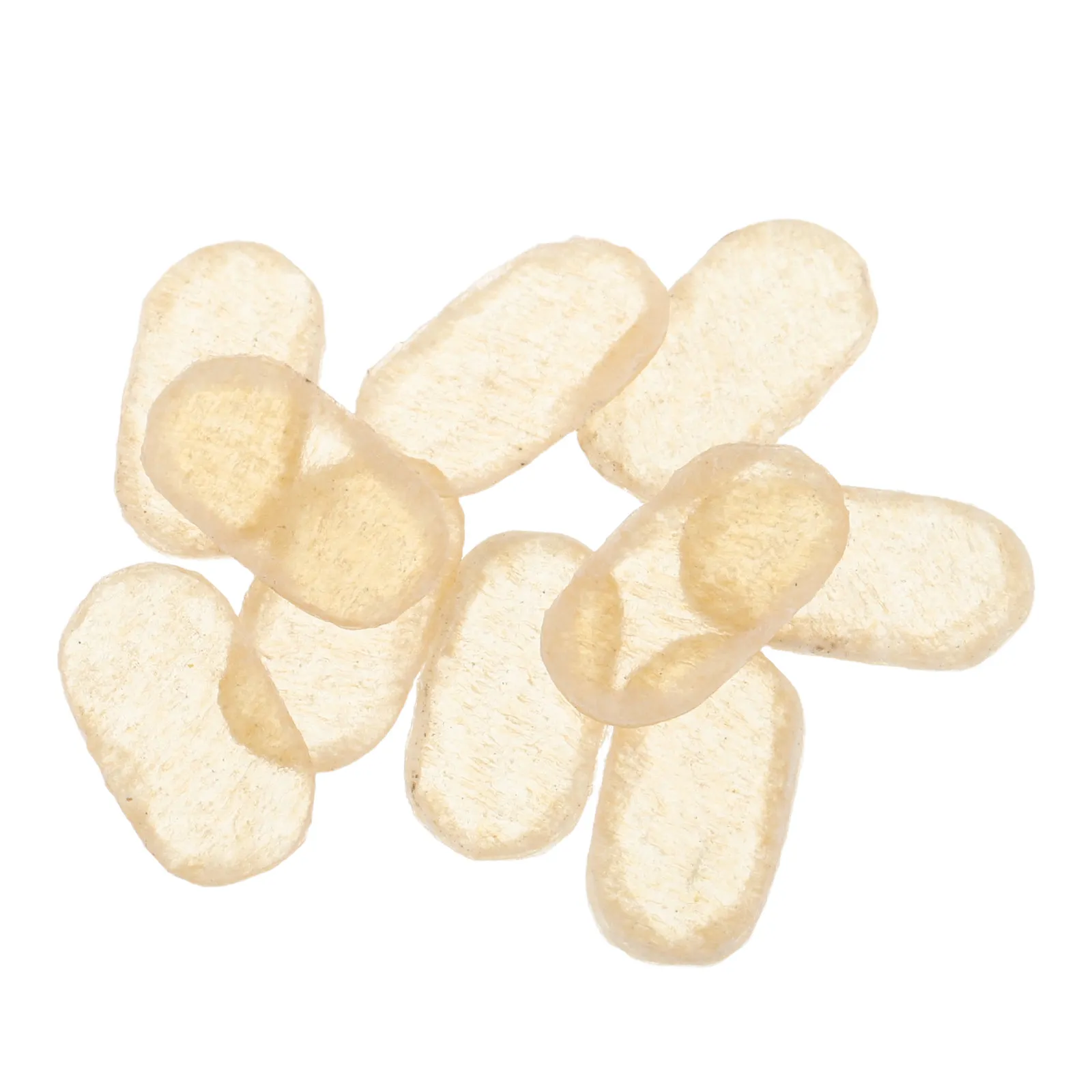 

10 шт. защитных накладок из овчины для бриджа скрипки, нескользящая пленка для бриджа, аксессуары для музыкальных инструментов, для практики и выступлений