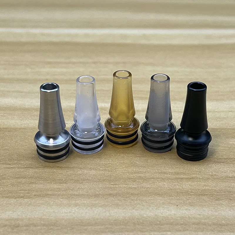 DSX 510 mtl drip tip 316ss pc pom pei materiał odporny na ciepło do RTA RDA Tank atomizer vape akcesoria