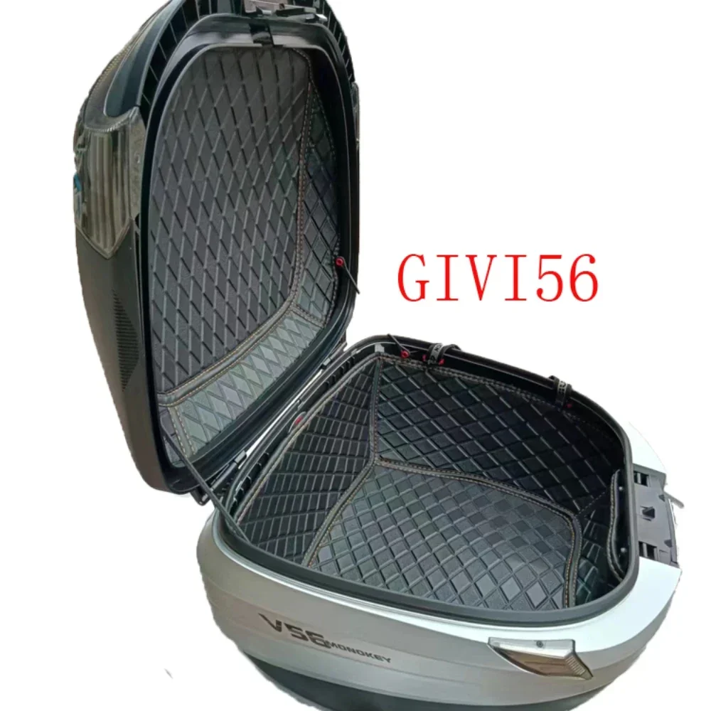 

Подкладка багажника мотоцикла для GIVI V56 V56NNT MAXIA 4 V47 DLM30B верхняя коробка защитный коврик внутренняя подкладка коробка для хранения коврик кожаные аксессуары