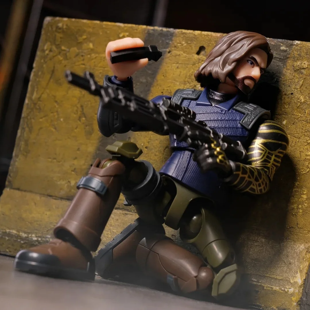 Genuino Blokees Marvel Heroes Galaxy Versione 3.0 Blind Box Mk50 Capitan America Building Block Azione Cieca Scatola Giocattolo Regalo