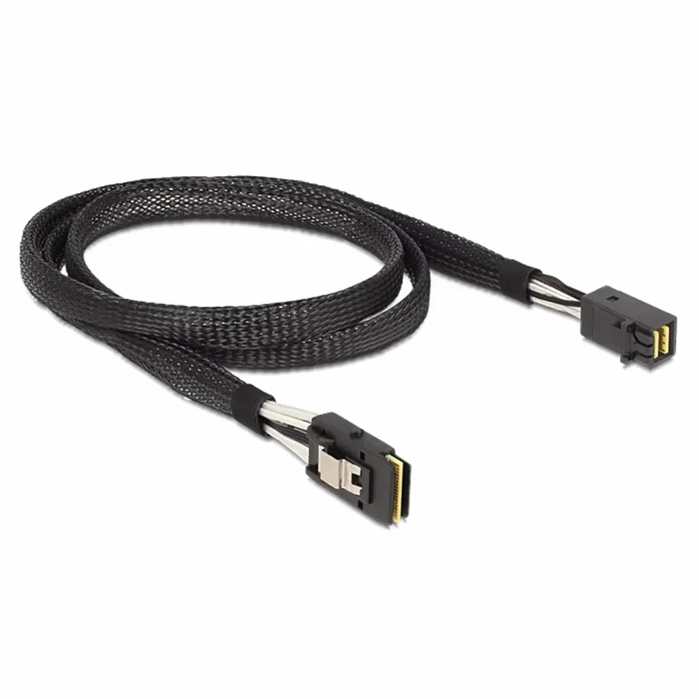 50cm Internal Mini SAS SFF-8087 to Mini SAS High Density HD SFF-8643 Data Server Hard Disk Raid Cable