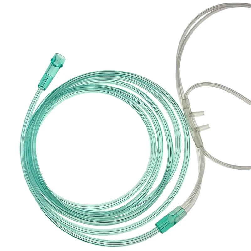 1PCS Disposable Double Nasal Oxygen Concetrator Tube For Oxygenerator Breathing Cannula Medical Care Machine