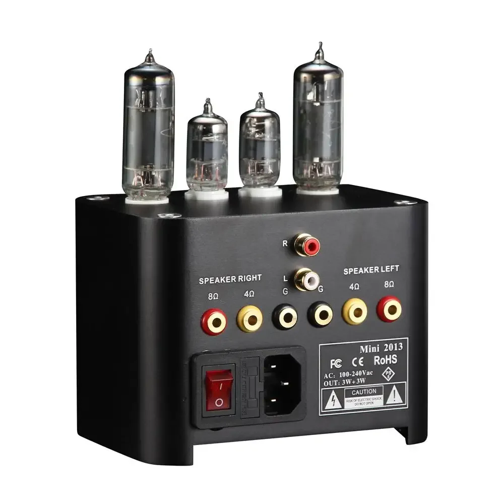 FOR 3W+3W Vacuum Tube Amplifier APPJ mini2013 6J1 6P1 Lossless HIFI Stereo Audio Power Amplifier Desktop Home Audio Vintage