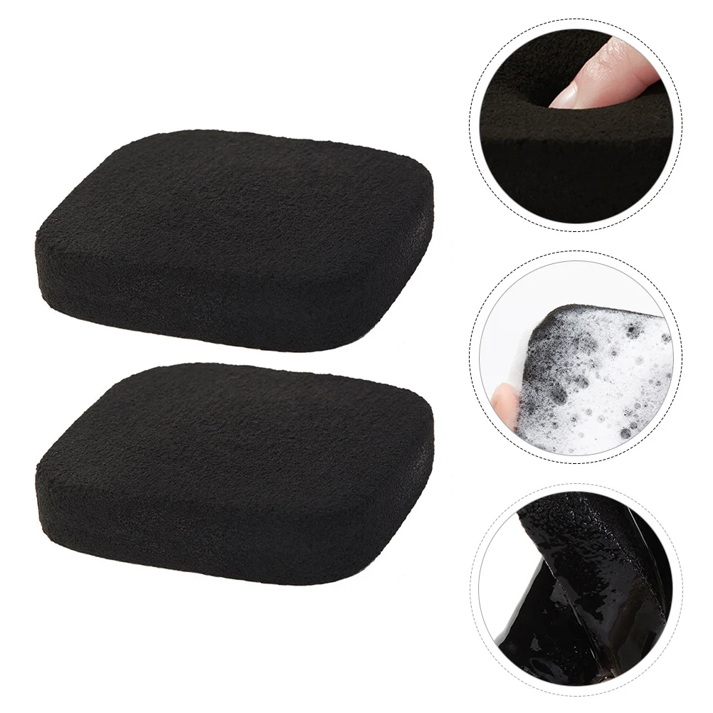 

Sponge Puffs for Face Cleansing Wash Makeup Cleaning Black Pva Cosmetics Pads Care Tools