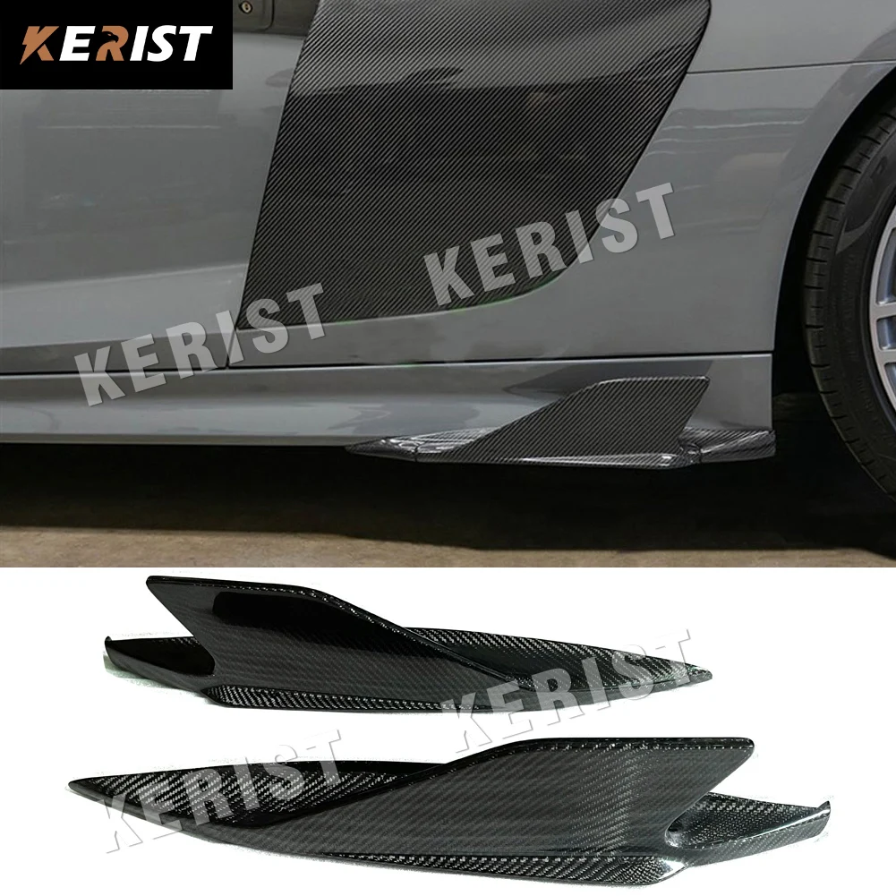 

Carbon Fiber Rear Trunk Boot Wing Spoiler Side Skirt for Audi R8 Spyder GT V8 V10 2017-up