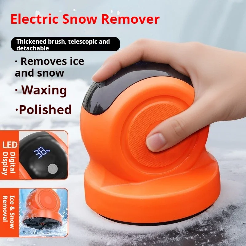 Newly Upgraded 2‑in‑1 Function For Car Polishing and De‑icing, Without Damaging Vehicle Paint and Glass