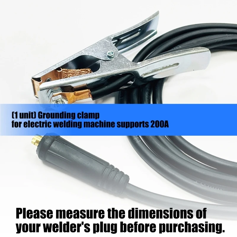 Effective 200A Welding grip With metal Cable And Rapid Dinse 35 50 Connection