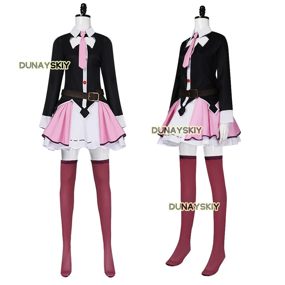 Anime Yunyun Megumin Cosplay God's Blessing on this Wonderful World Costume Megumin Cosplay Witch Party Dress Halloween