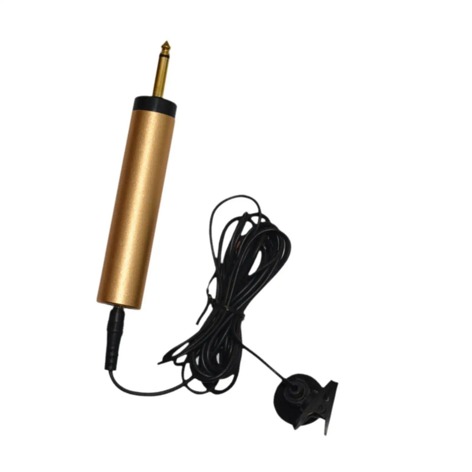 Adaptador de capacitor multifuncional resistente saxofone violino microfone adaptador