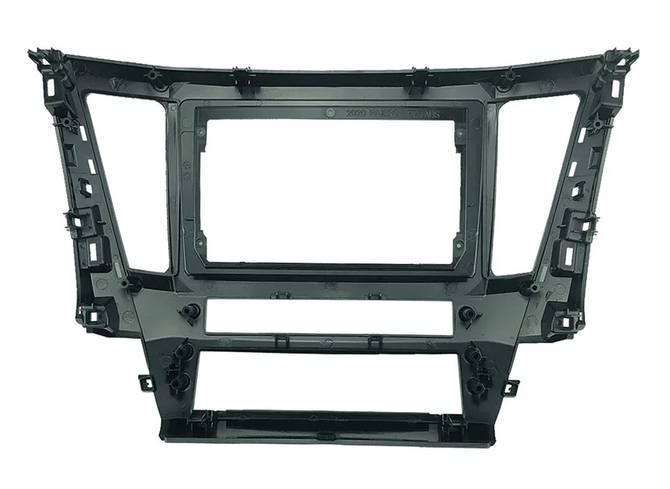 9inch car radio frame for Mitsubishi Pajero sport 2016-2020 car panel Dashboard Frame Installation dvd gps mp5 view 3