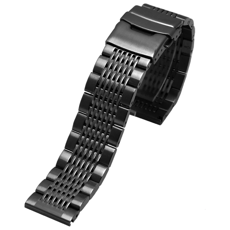 For 1853 Tissot T116 Special T116617A steel strap 22ｍｍ Stainless Steel strap bracelet t116 617a Black Knight men metal watchband