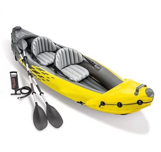 Kayaks 2 Man Kayak inflável Caiaque de pesca