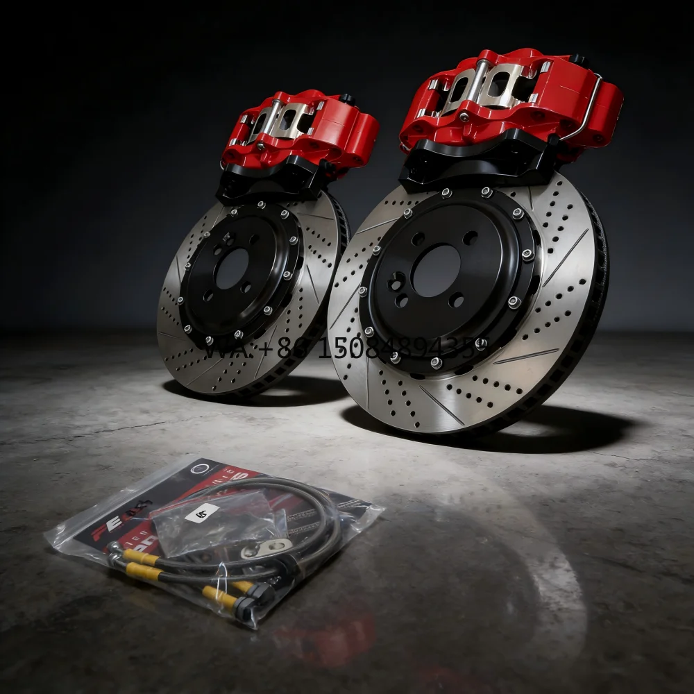 

Auto G6 Brake Caliper Kit 405*34mm Drilled Disc for Universal Vehicle Brake Upgrade