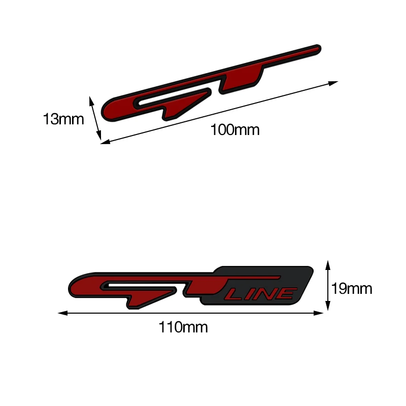 Металлический сплав GT LINE эмблема решетки заднего багажника значок для Sorento Ceed Forte RIO Stonic K5 Sportage подарок Kona Santa Fe