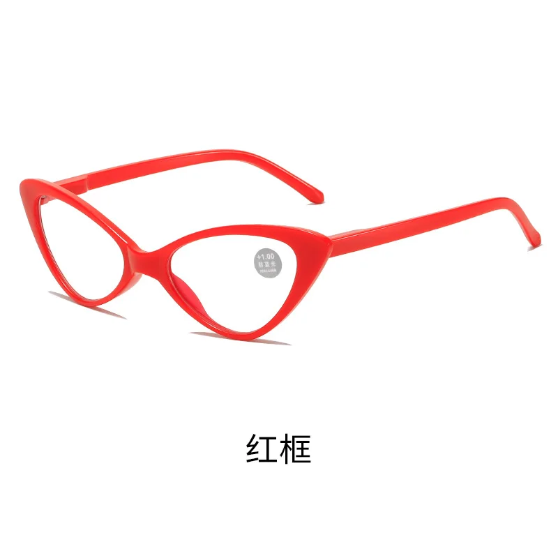 Fashion Cat Eye Reading Glasses Women Anti Blue Light Computer Presbyopic Eyeglasses Retro Classic Hyperopia Glasses Diopter image 5