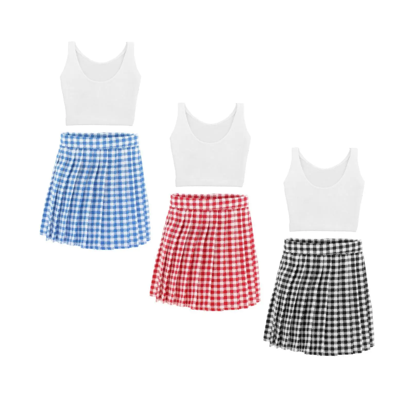 おしゃれな美しい服プリーツスカート布1/3女の子ギフト