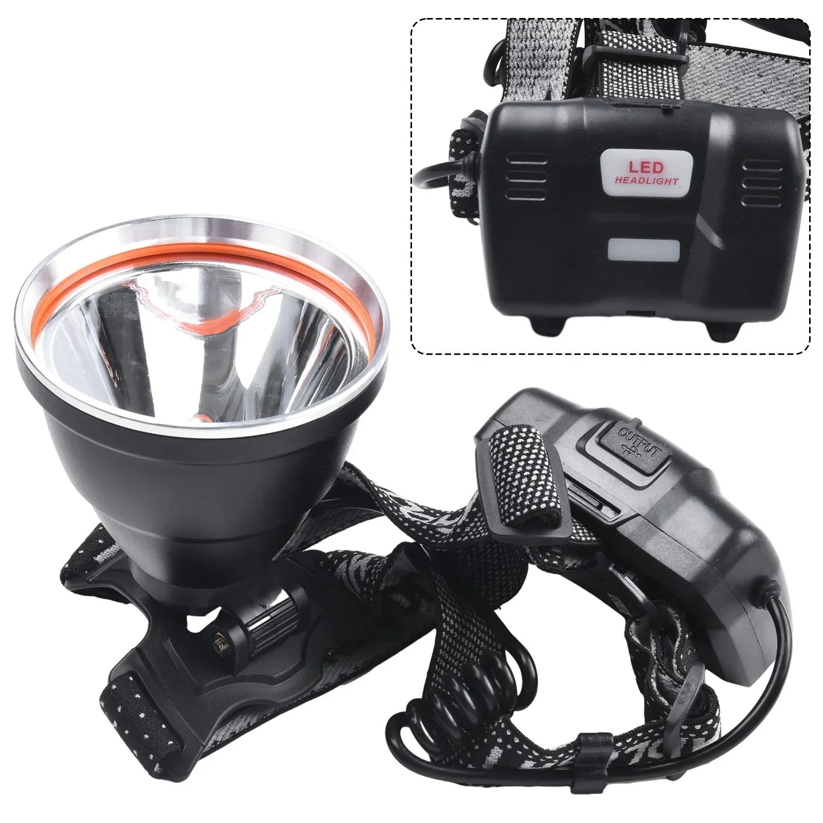 Durable High Quality Hunting Climbing Cycling Head Torch Flashlight Night Fishing Headlamp Lamp Lamp Pith P90 Light