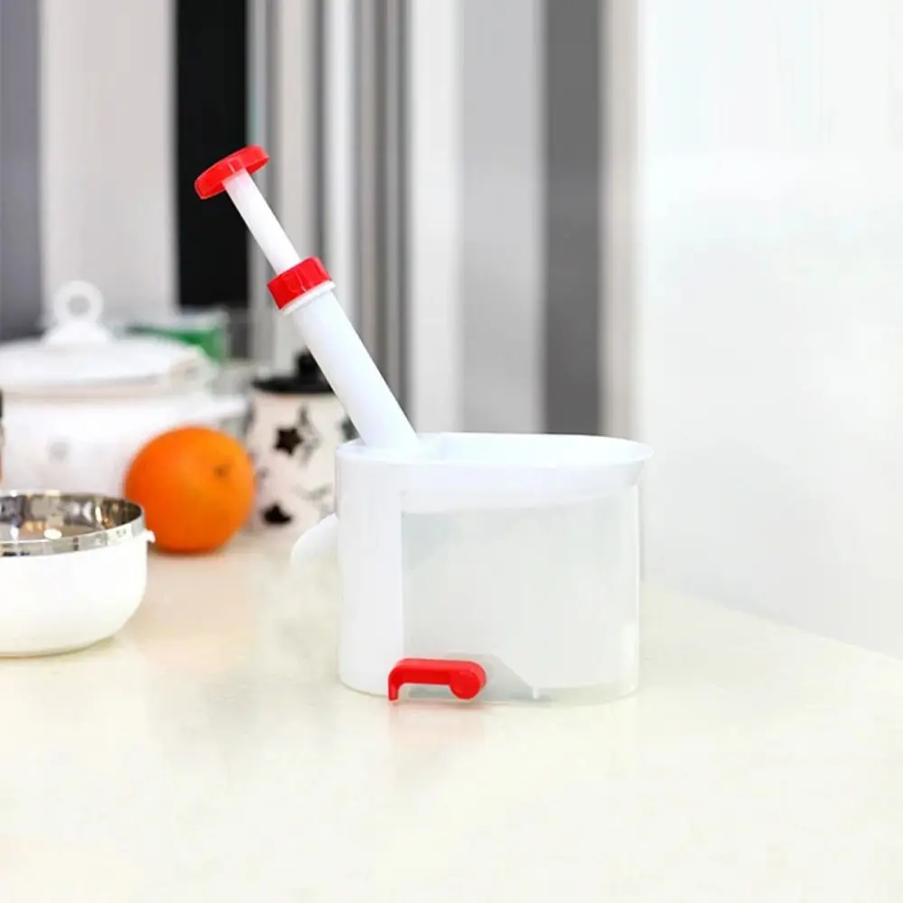 Detachable Cherry Pitter Tool Convenient with Handle Olive Core Remover Easy To Clean Transparent Container