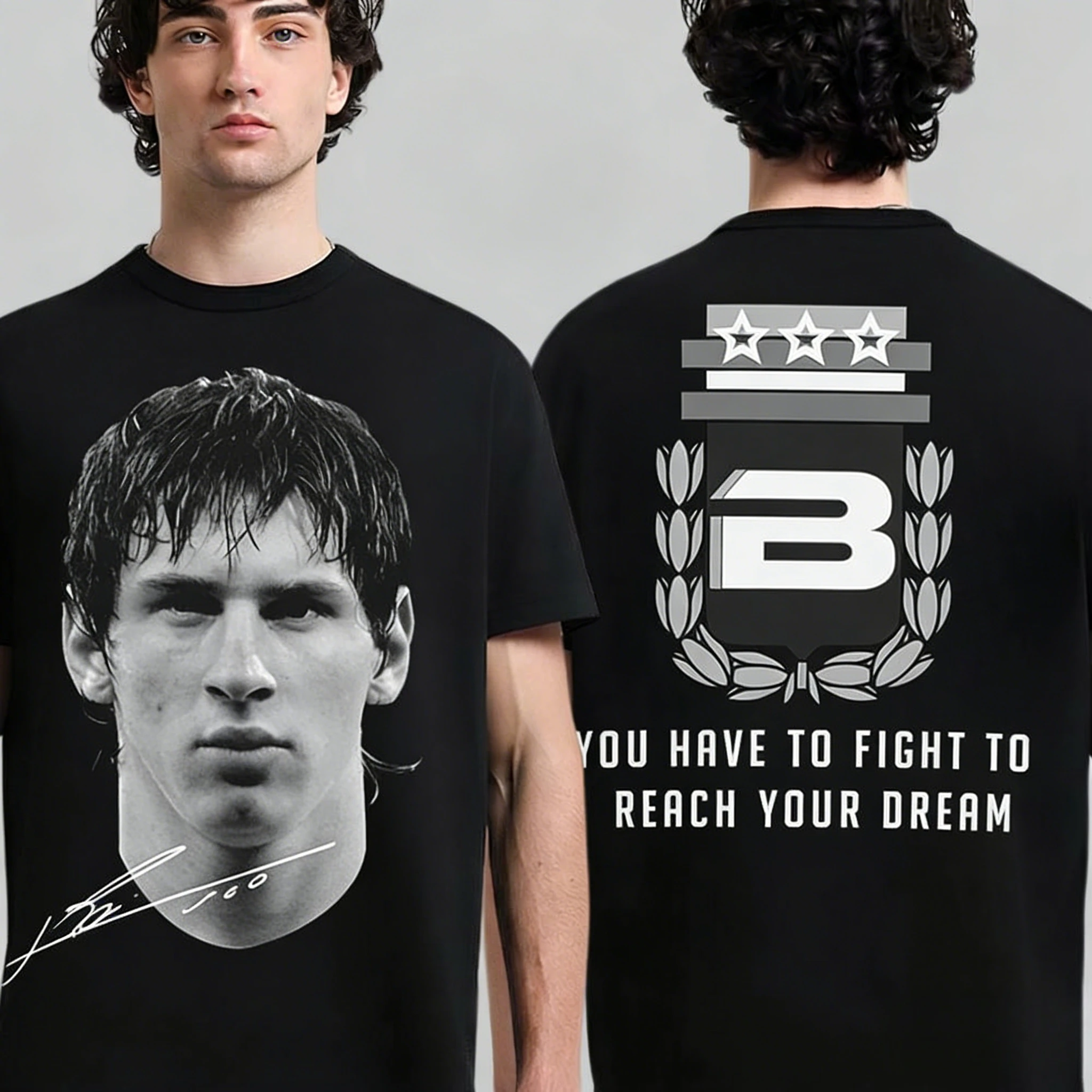 2026 Summer Cristiano Ronaldo Neymar Football Casual T-shirt Men's and Women's Luxury Brand Top