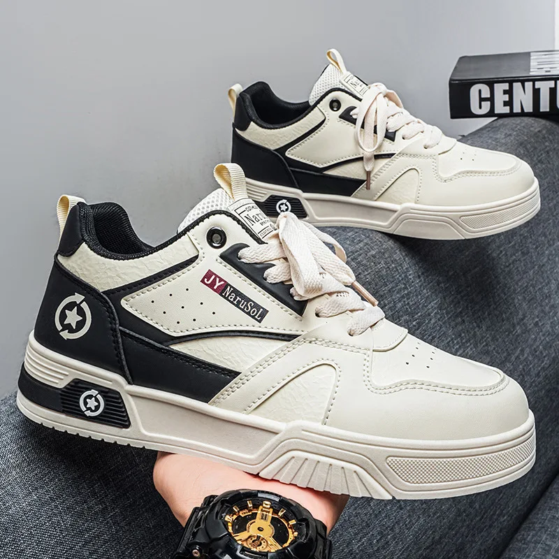 

Новинка Весна 2026: Мужские повседневные кроссовки — комфортные всепогодные спортивные туфли из канваса на шнуровке с мягкой подошвой