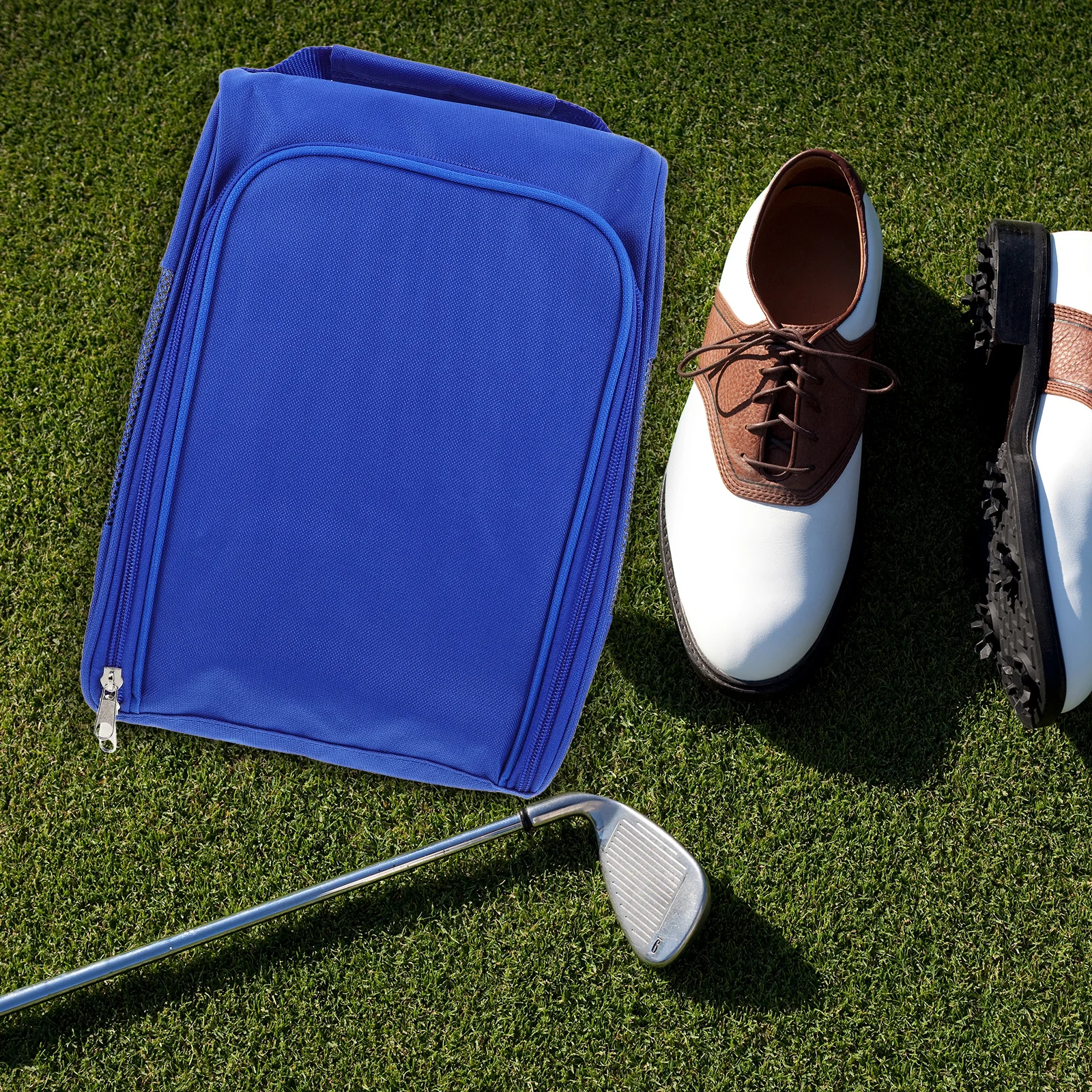 حقيبة حمل أحذية الجولف ذات التهوية ذات سعة كبيرة وخفيفة الوزن وحقيبة سفر للأحذية الرياضية والأنشطة الخارجية ومعدات الجولف #4