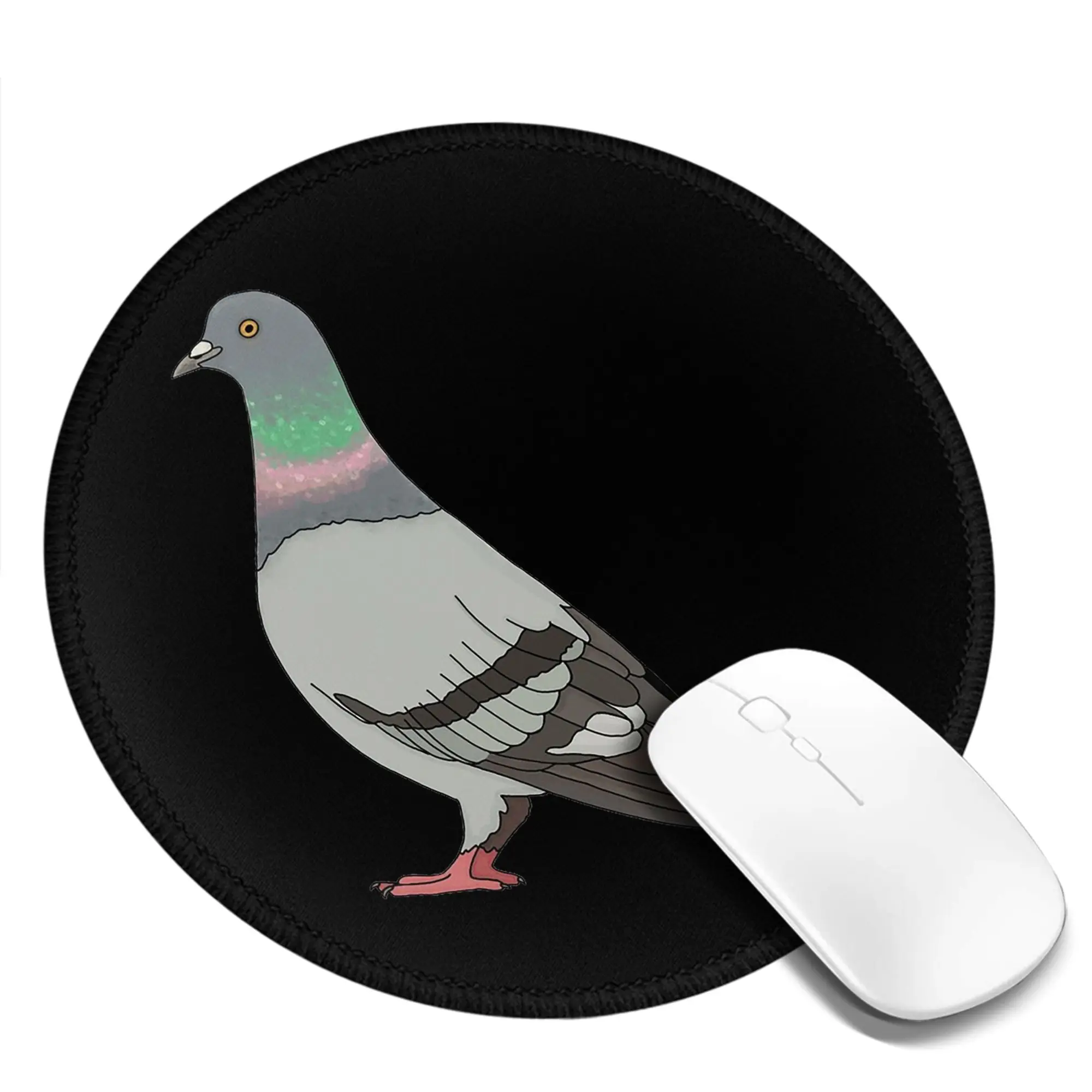pigeon walk 2020 pink Mouse Pad Computer Keyboard Mouse Mat Gamer PC Laptop Desk Mat Office Accessories Table Mats