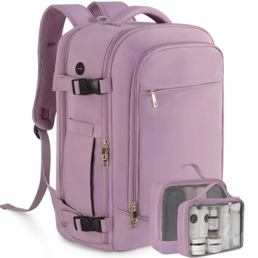 

Carry on Backpack, Flight-approved Backpack for Traveling, 40L Personal Item Travel Backpack