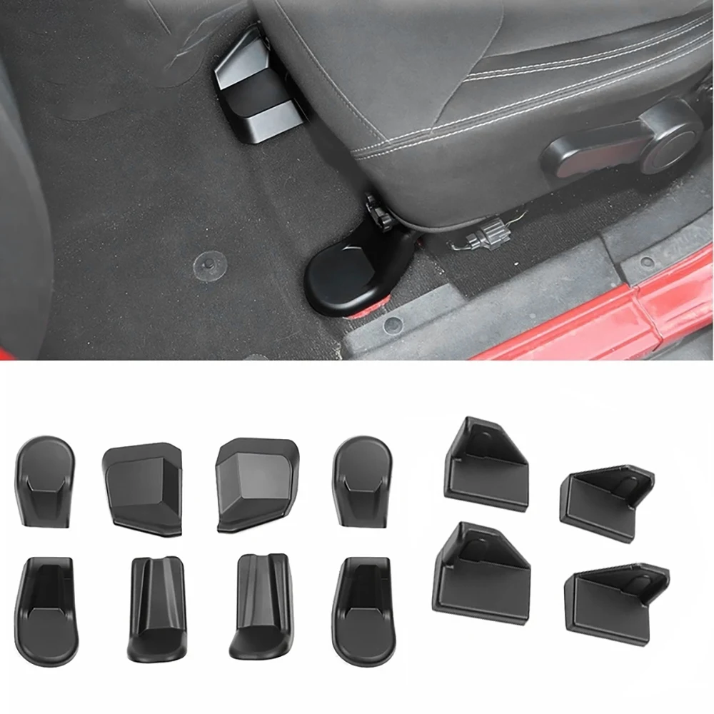 Interior Accessories Car Front Seat Screw Protection Decoration Cover for Jeep Wrangler JK 2007-2017