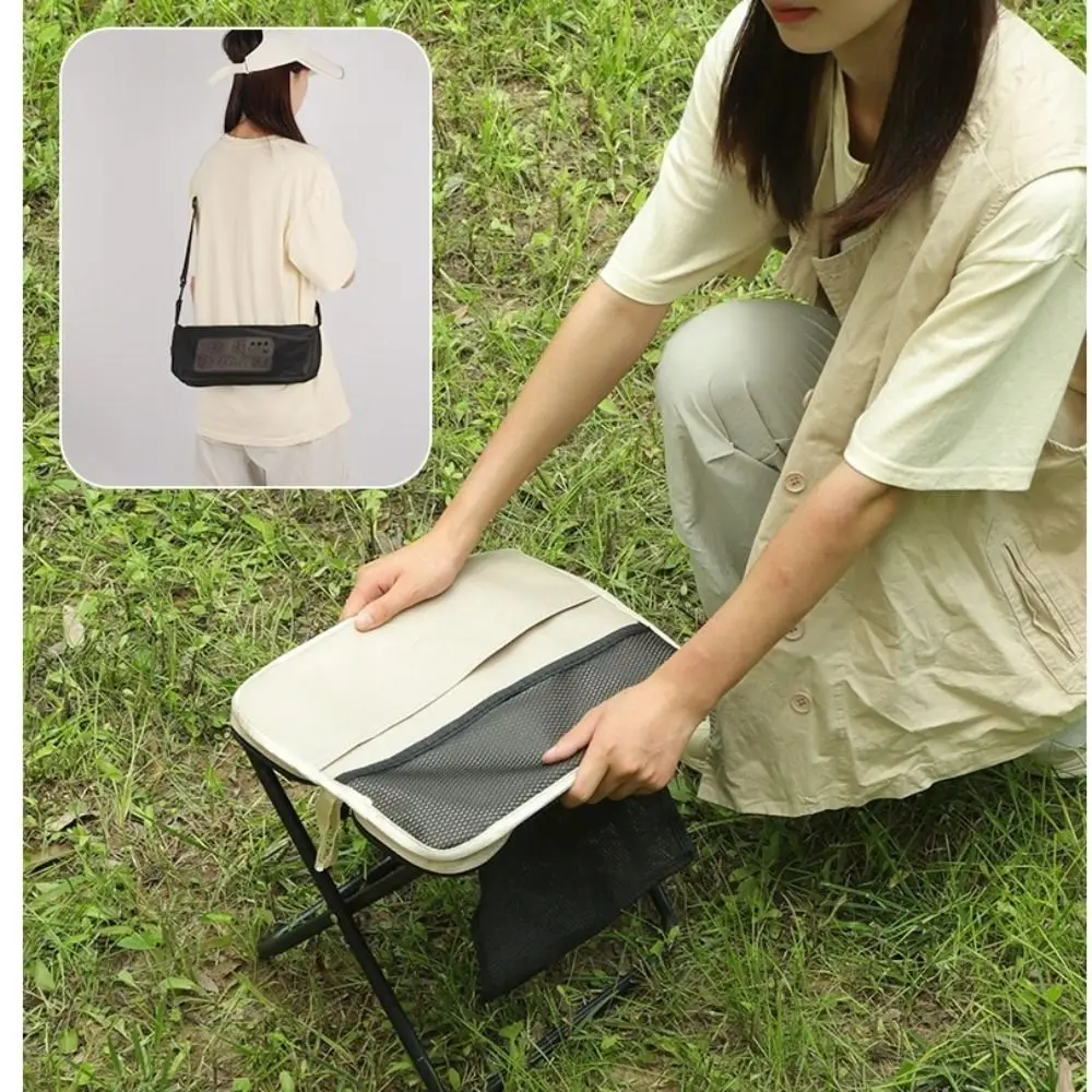 Износостойкий складной табурет-рюкзак, прочный через плечо l, сумка-ручка, табурет, стильная сумка, прочная несущая маленькая сумка Mazar