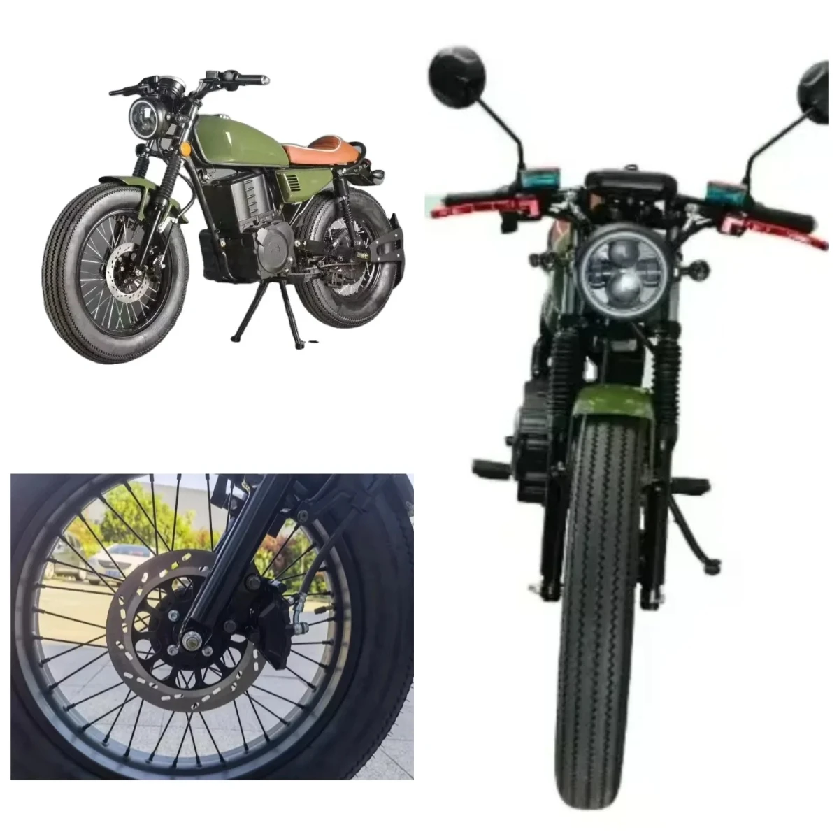 

Strovan Motorcycle2025 Super Cool Racing Electric Scooter Powerful 2000W Motor 72V Lithium-ion Battery Electric Scooter