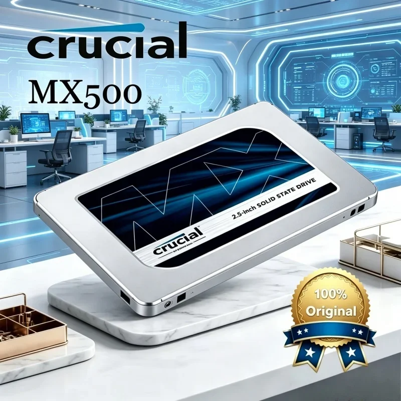 Laptop Hard Disk Crucial SSD MX500 SATA 2.5-inch SSD 3D NAND 240G 500GB 1TB 2TB High speed Internal Solid State Drive