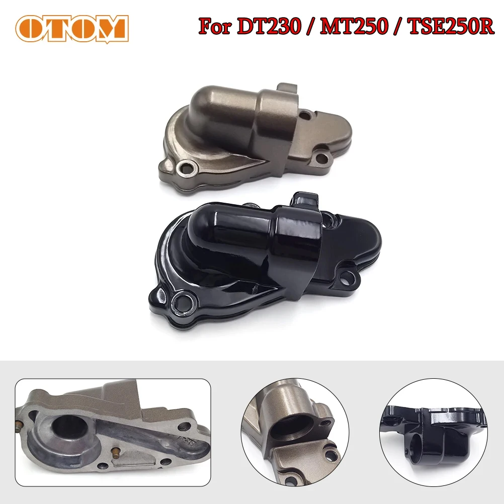 OTOM Motocross DT230 Water Pump Cover Guard For YAMAHA LONCIN GPX MT250 TSE250R 2 Stroke Off-Road Motorcycle Radiator Protector