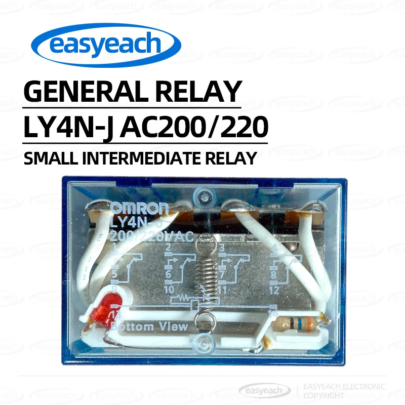 LY4N-J AC200/220 Universal Relay 200/220V Small Intermediate Relay