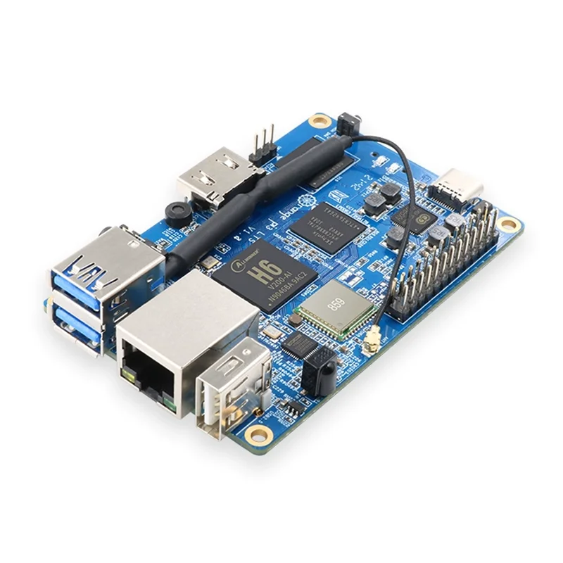 Orange Pi 3 LTS With Allwinner H6 Chip, Android And Linux, 2GB/8GB Development Board For Programming