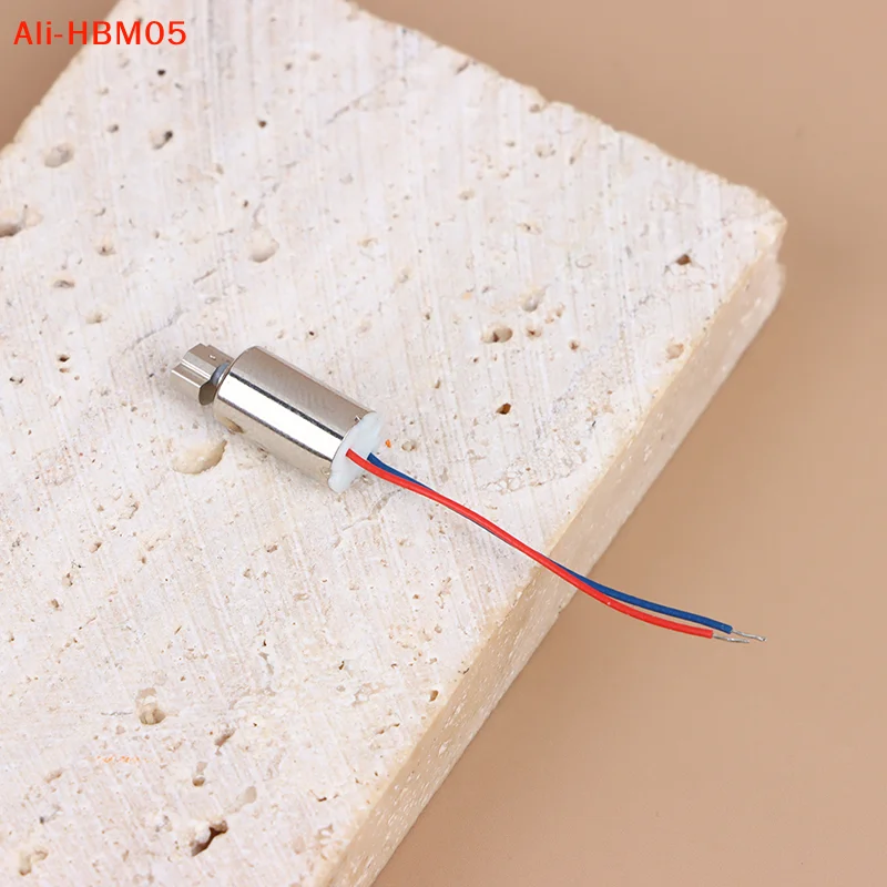 (HB05)1Pc 6mm 610 Electric DC Mini Vibrator Motor Massager Motor Toothbrush Motor Waterproof Vibration Motor Coreless Motor
