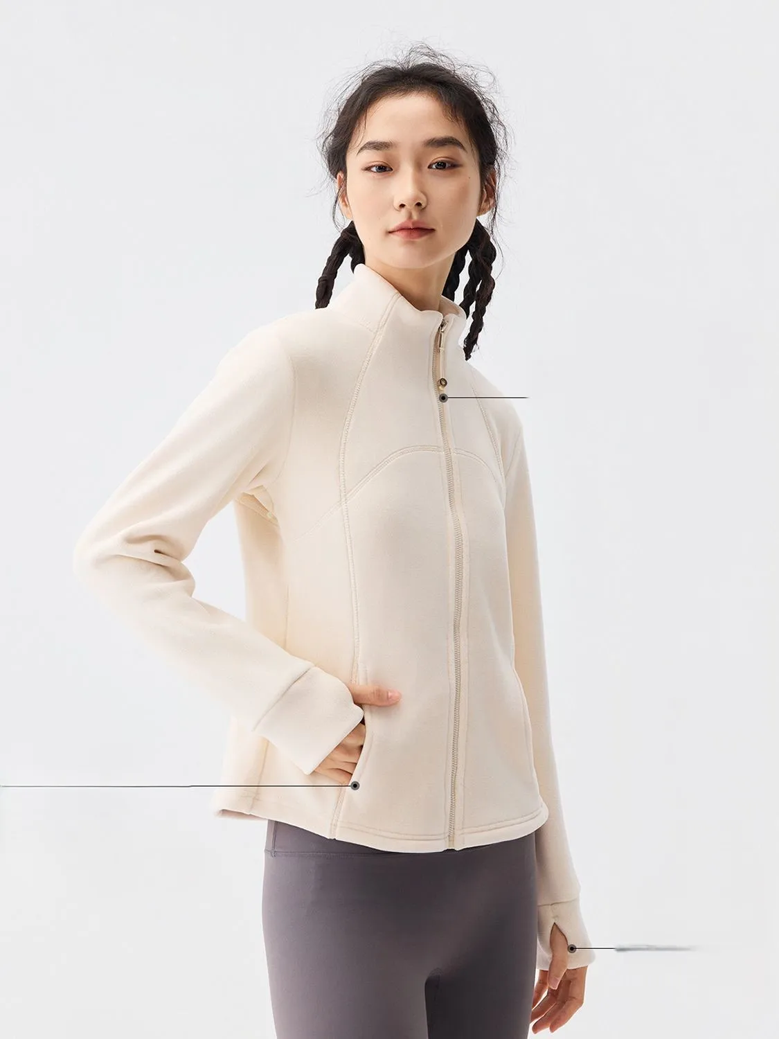 

Флисовая толстовка без шапки, женская толстовка с капюшоном, природа, весна-осень, Sudadera, фланелевой воротник-стойка, шнурок, разделенный круглый вырез, лента для девочек