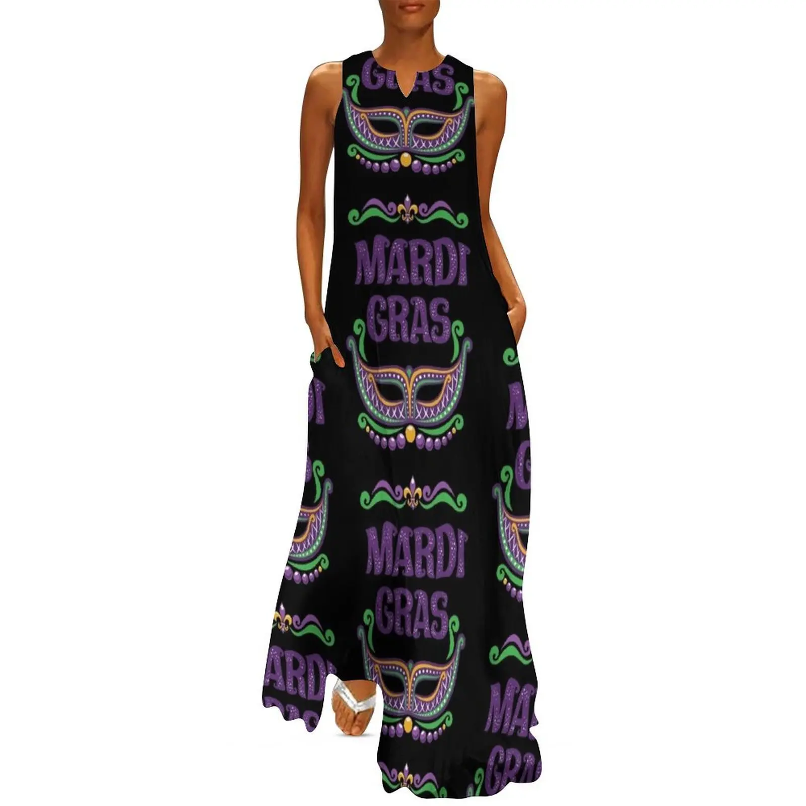 This Is My Mardi Gras Shirt 2019 Long Dress Summer dresses for women prom dress 2025 Dress