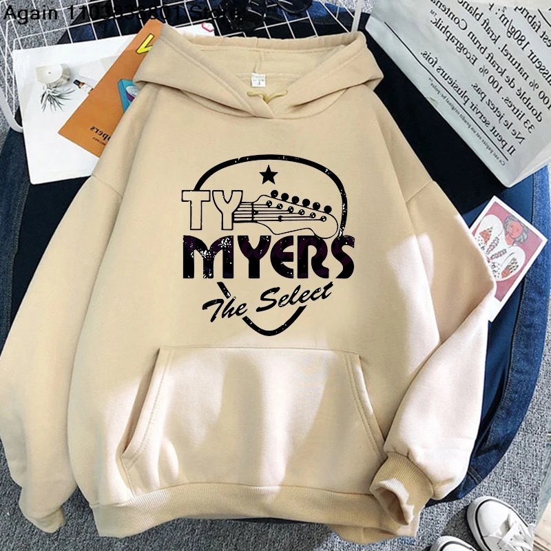 Ty Myers The Select Guitar Merch Hoodies New Logo Hooded Women Men Fashion Casual Pullovers Fans Long Sleeve Sweatshirts Clothes