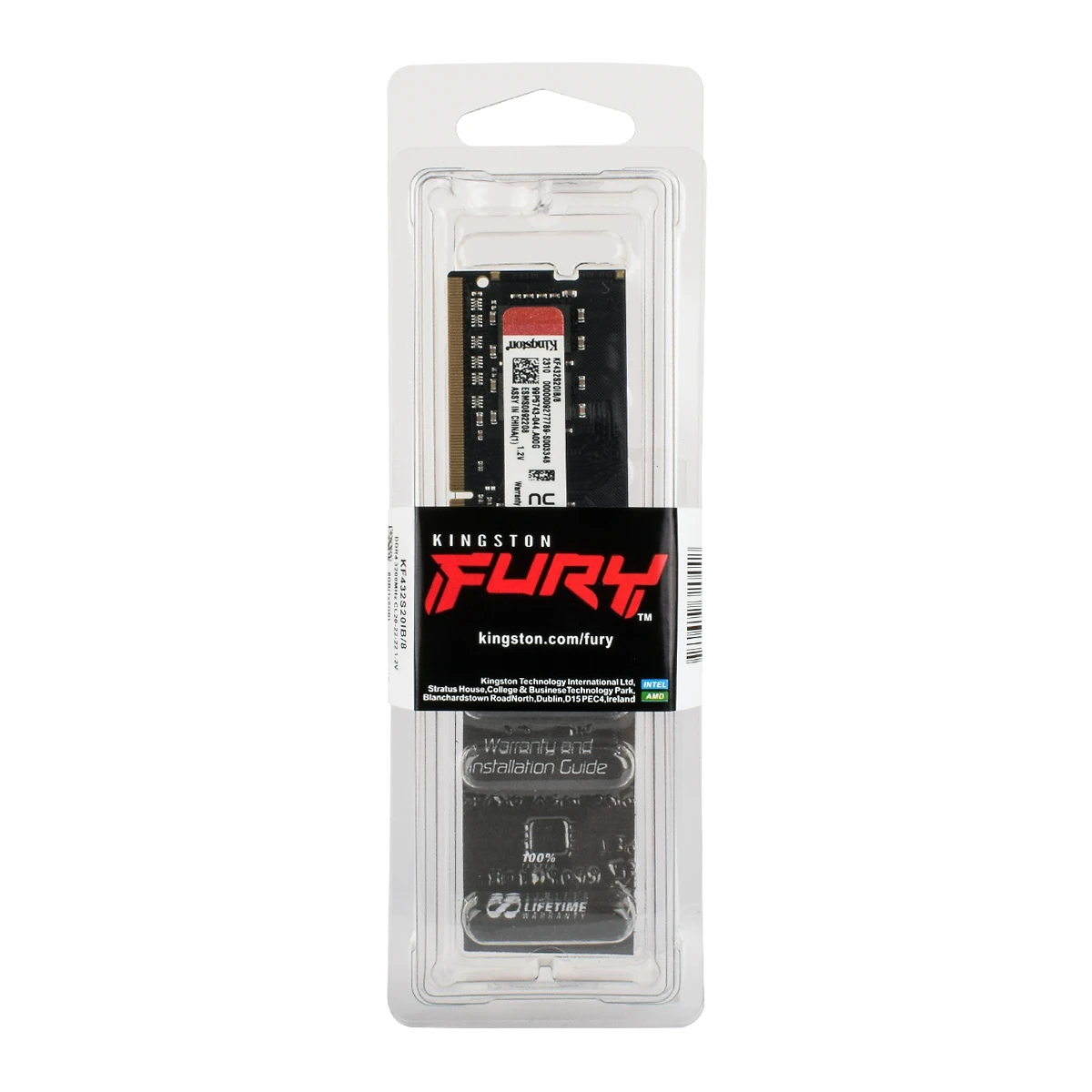 Imagem -04 - Kingston-fury Impact Laptop Memory Kit Ddr4 32gb 16gb 16gb 8gb 8gb 3200 2666 2400mhz Ram 260pin Sodimm Pc419200 21300 25600