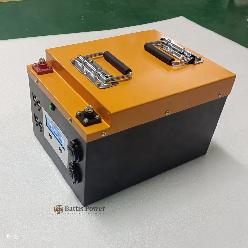 بطارية Lifepo4 ذات الجهد الذهبي 24 فولت: سعة كبيرة 100-1000 أمبير في الساعة، لا توجد قلق في نطاق الطاقة، مناسبة لأجهزة متعددة #5
