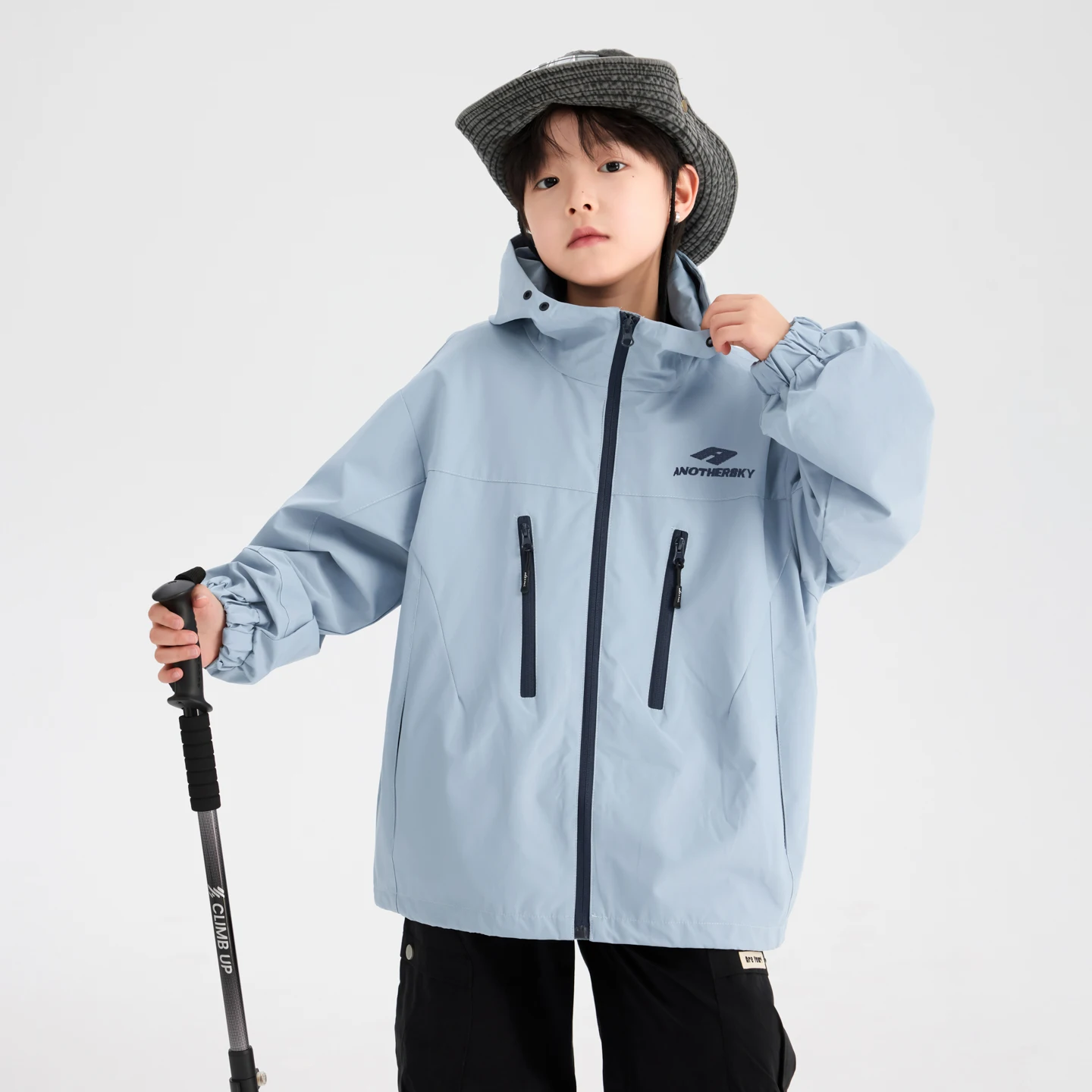 أطفال سترة حماية نشطة طفل الفتيان الخريف الشتاء الصيد الجري في الهواء الطلق معطف في سن المراهقة الفتيان المشي لمسافات طويلة معطف الطفل سترة الأعمار 4-14Y