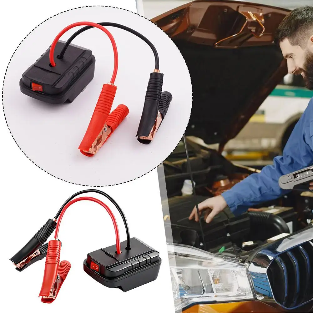 Batterie-zu-Auto-Notstartgerät für Makita Lithium-Batterie-Booster-Konverter, tragbarer Starthilfekabel-Adapter, Autozubehör – Detail 6